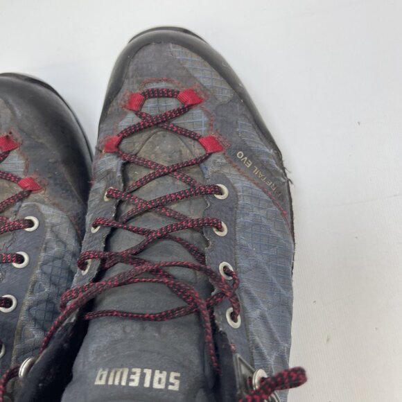 Salewa Firetail Evo GTX Gore-Tex Hiking Shoes Men’s Sz 9.5 US Black Gray Trail - Picture 14 of 16